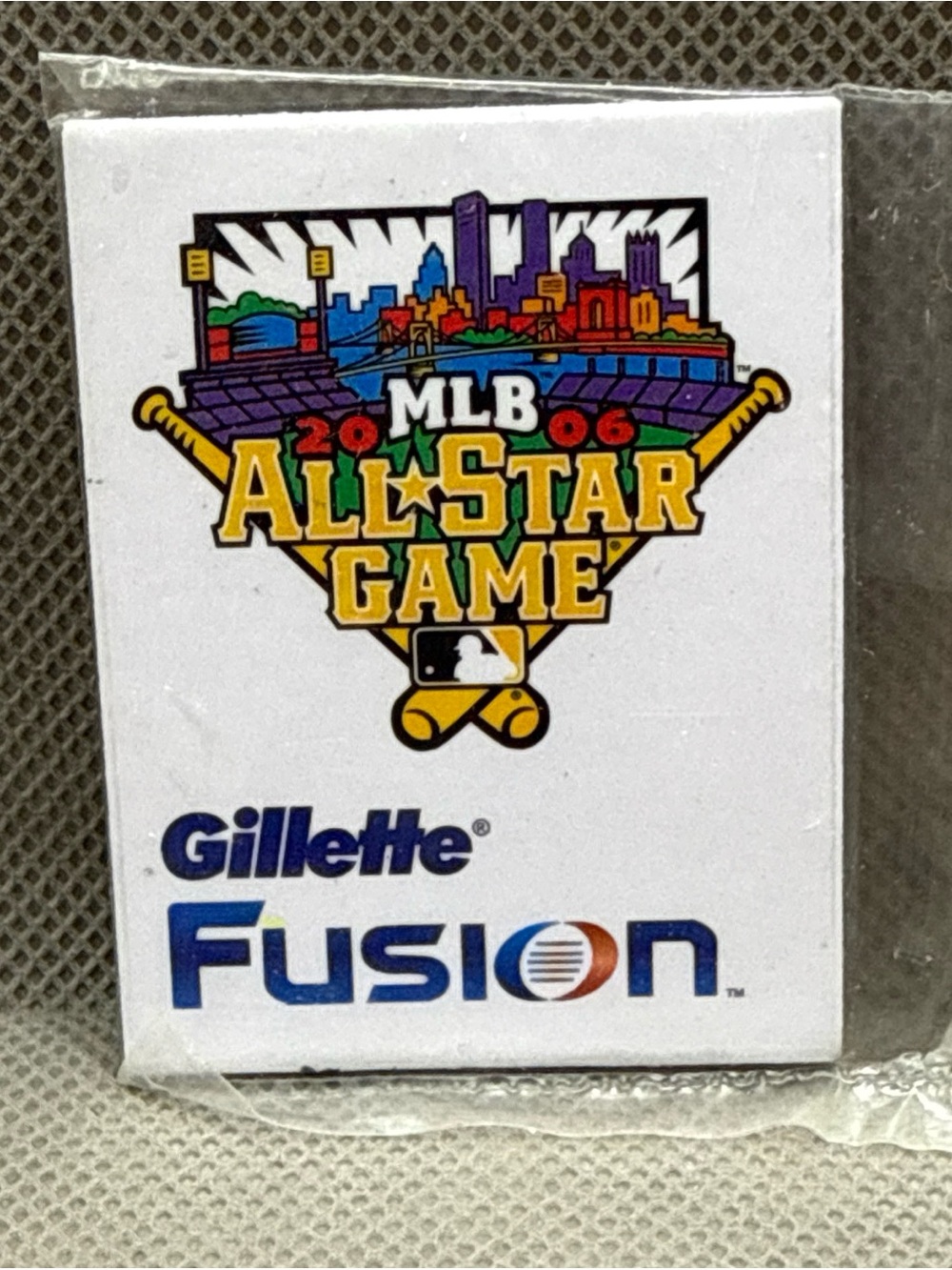 2006 MLB All-Star Game Magnet Gillette Fusion PNC Bank Field Pittsburgh PA NOS